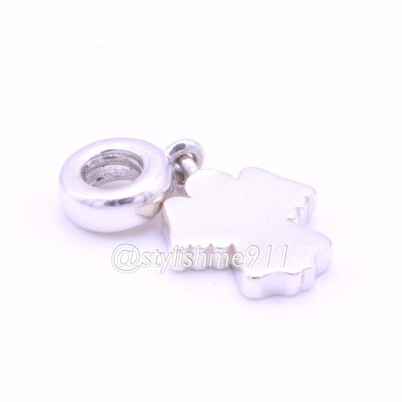 Authentic PANDORA Retired Snow Angel Dangle - Picture 9 of 9